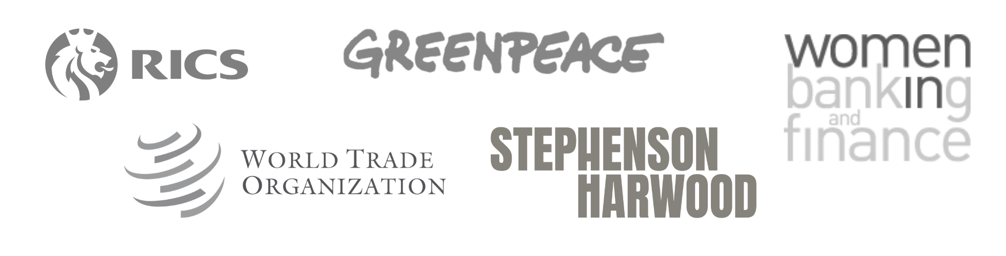 Aria client logo wall